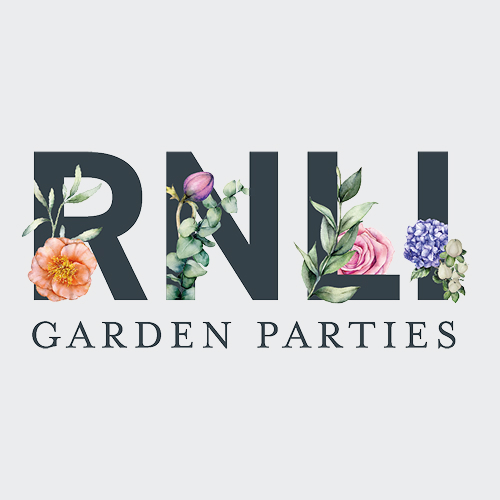 RNLI Garden parties logo