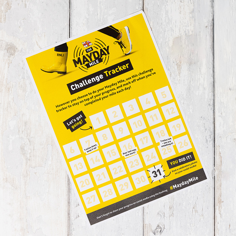 Mayday Mile challenge tracker